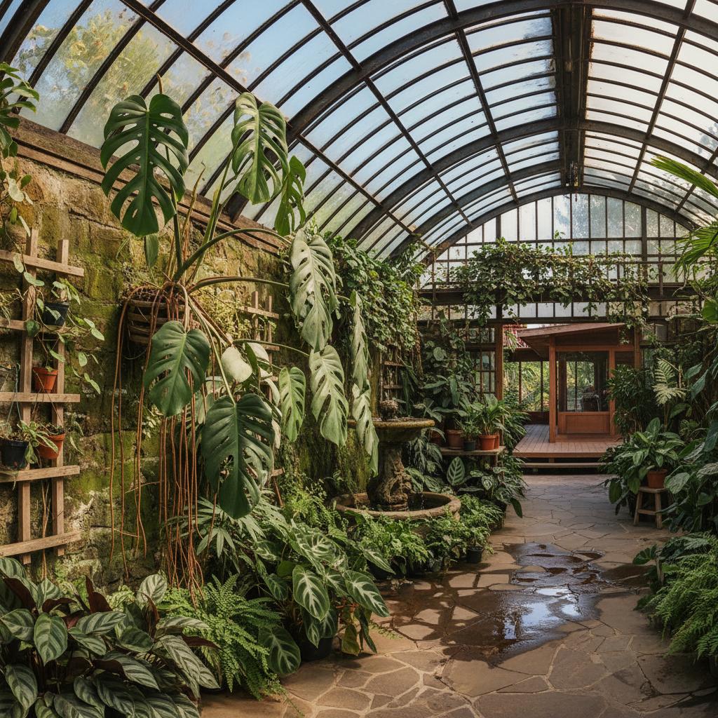 Monstera acuminata (Pianta Finestre Minore) (Monstera acuminata)