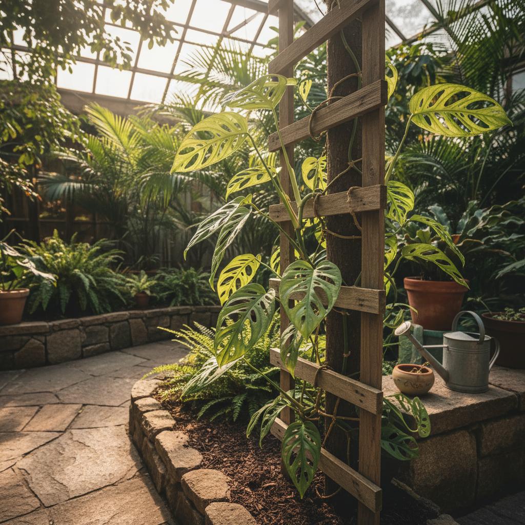 Monstera adansonii (Pianta Finestre Piccole) (Monstera adansonii)