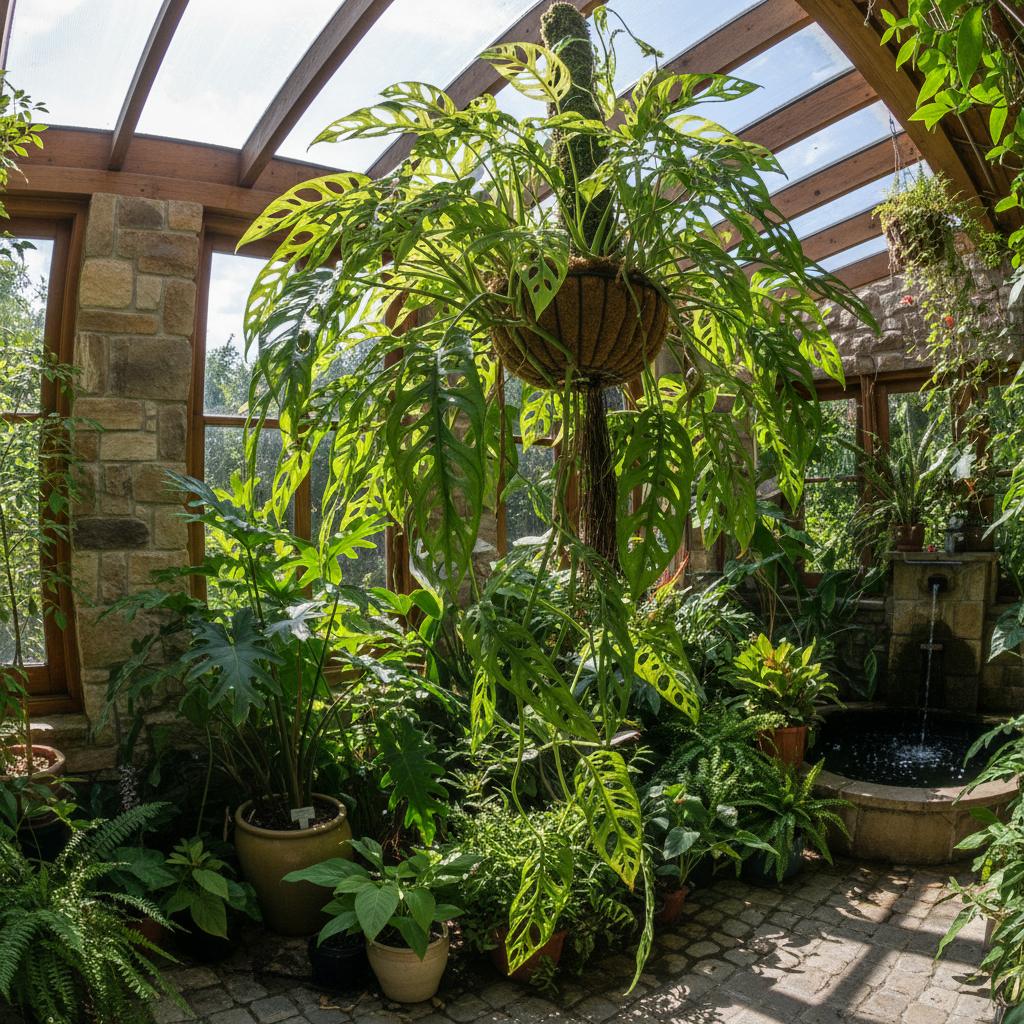 Lochfensterblatt (Monstera obliqua)