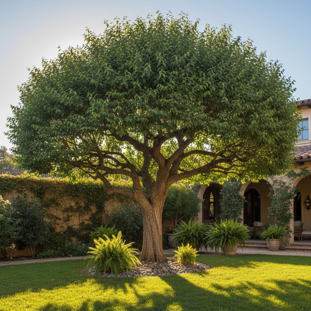 Fruchtlose Weißmulbeere (Morus alba 'Fruitless')