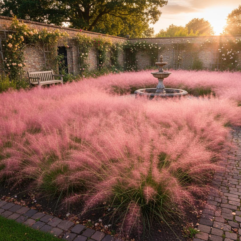 Haarmuhlygras (Muhlenbergia capillaris)