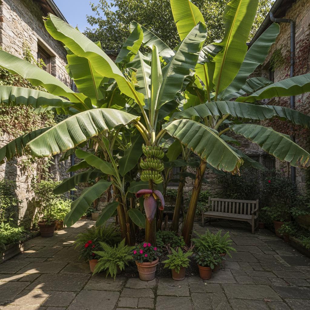 Bananenpflanze (Musa)