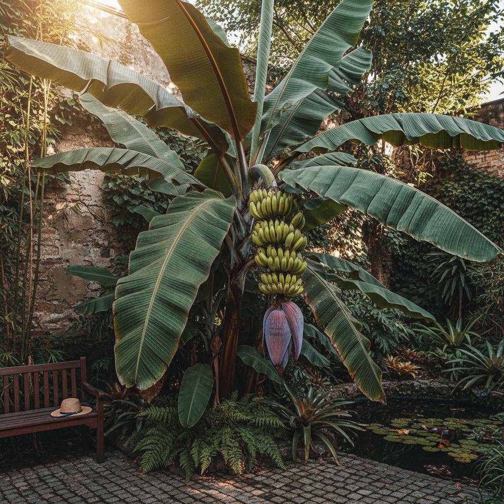 Himalaya-Banane (Musa sikkimensis)