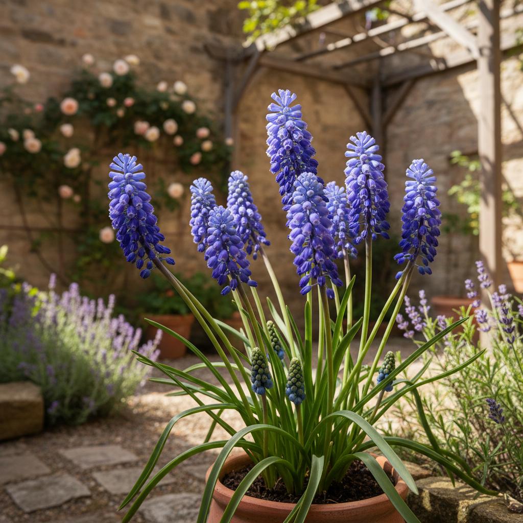 Quasten-Traubenhyazinthe (Muscari comosum)
