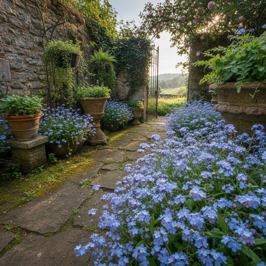 Balbis' Vergissmeinnicht (Myosotis balbisiana)