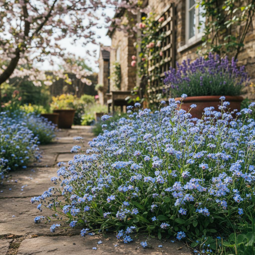 Strenge Vergissmeinnicht (Myosotis stricta)