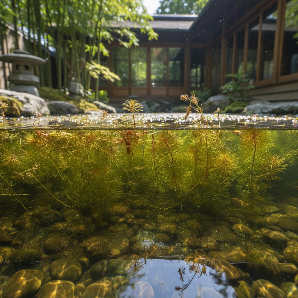 Buntblättrige Wasserfeder (Myriophyllum heterophyllum)