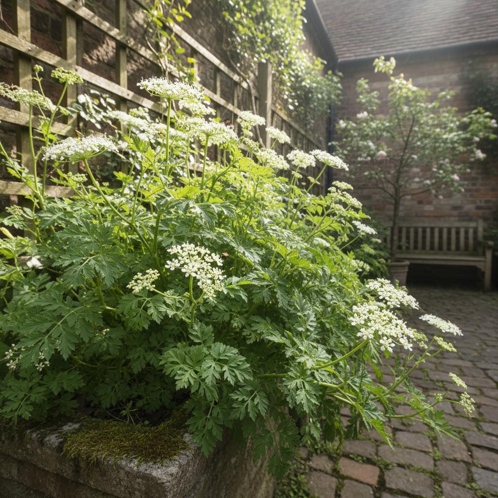 Süßer Bibernell (Myrrhis odorata)