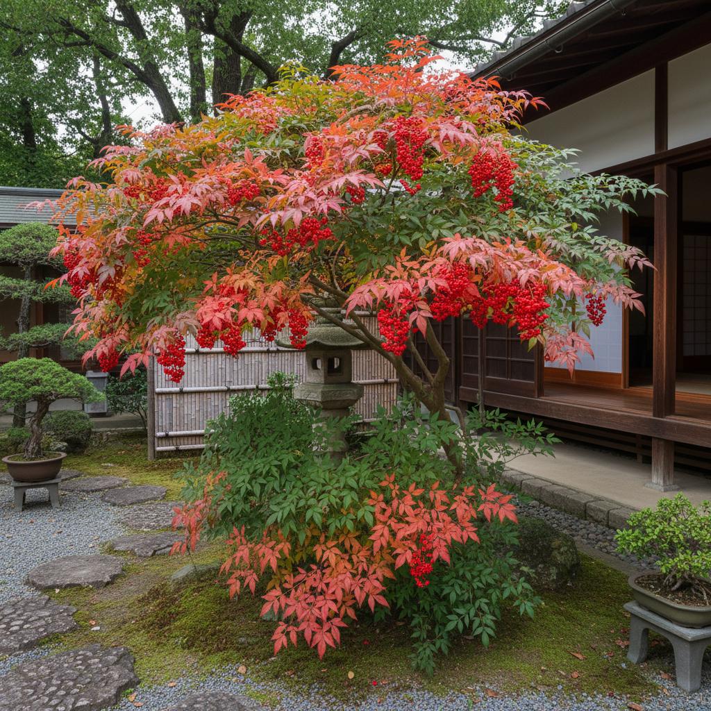 Himmelsbambus (Nandina domestica)