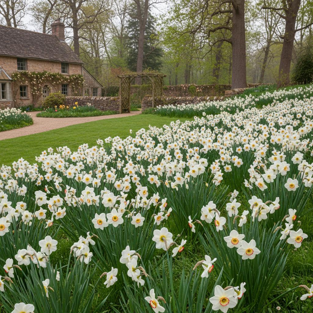 Gedicht-Narzisse (Narcissus poeticus)