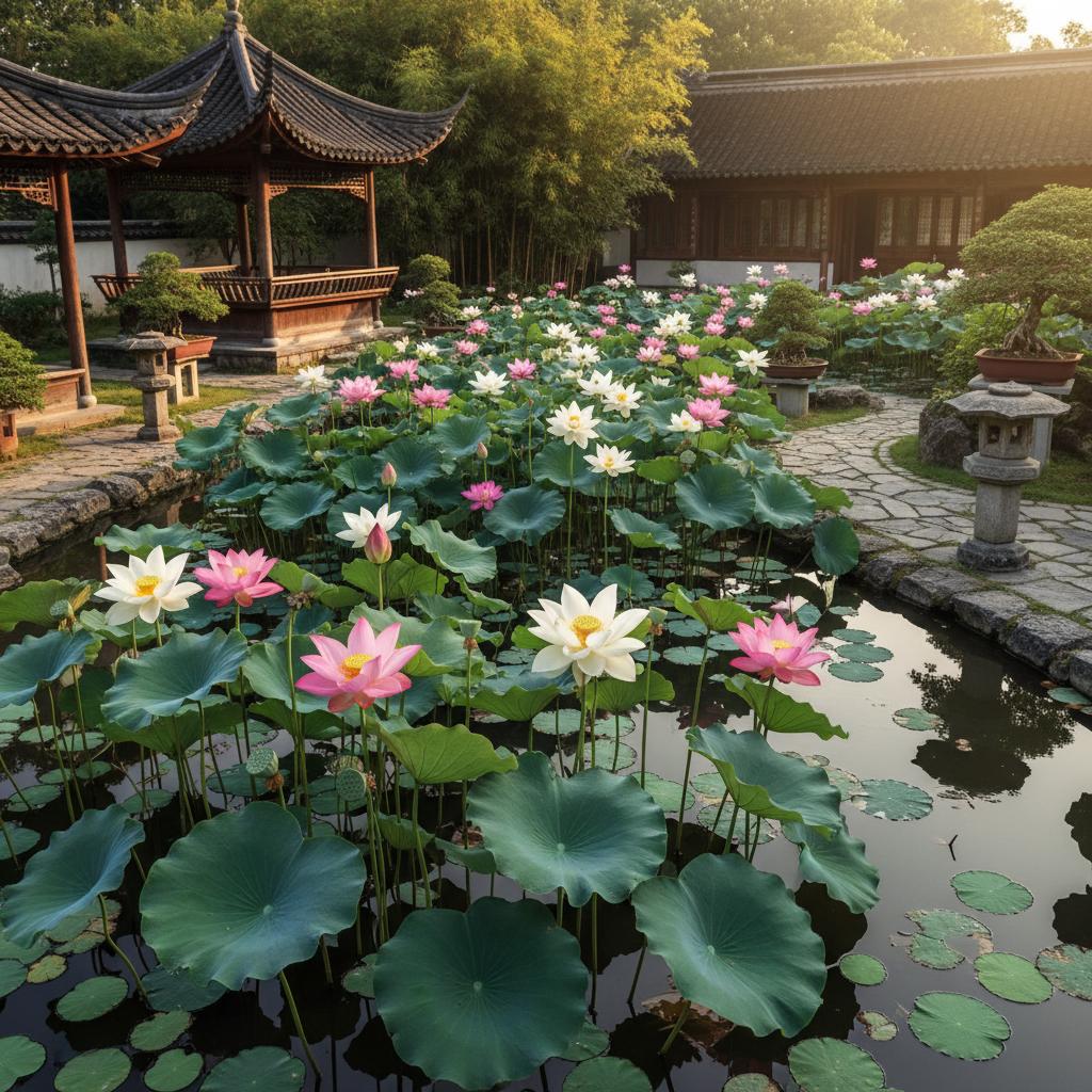 Lotusblume (Nelumbo nucifera)