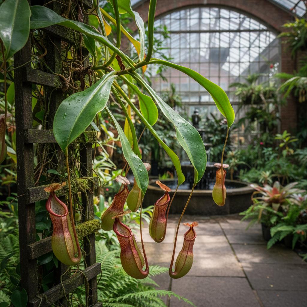 Alata-Flaschenpflanze (Nepenthes alata)