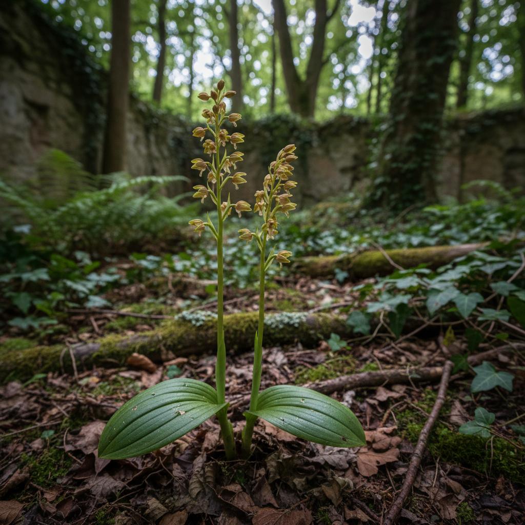 Eierblättriges Waldvögelein (Neottia ovata)
