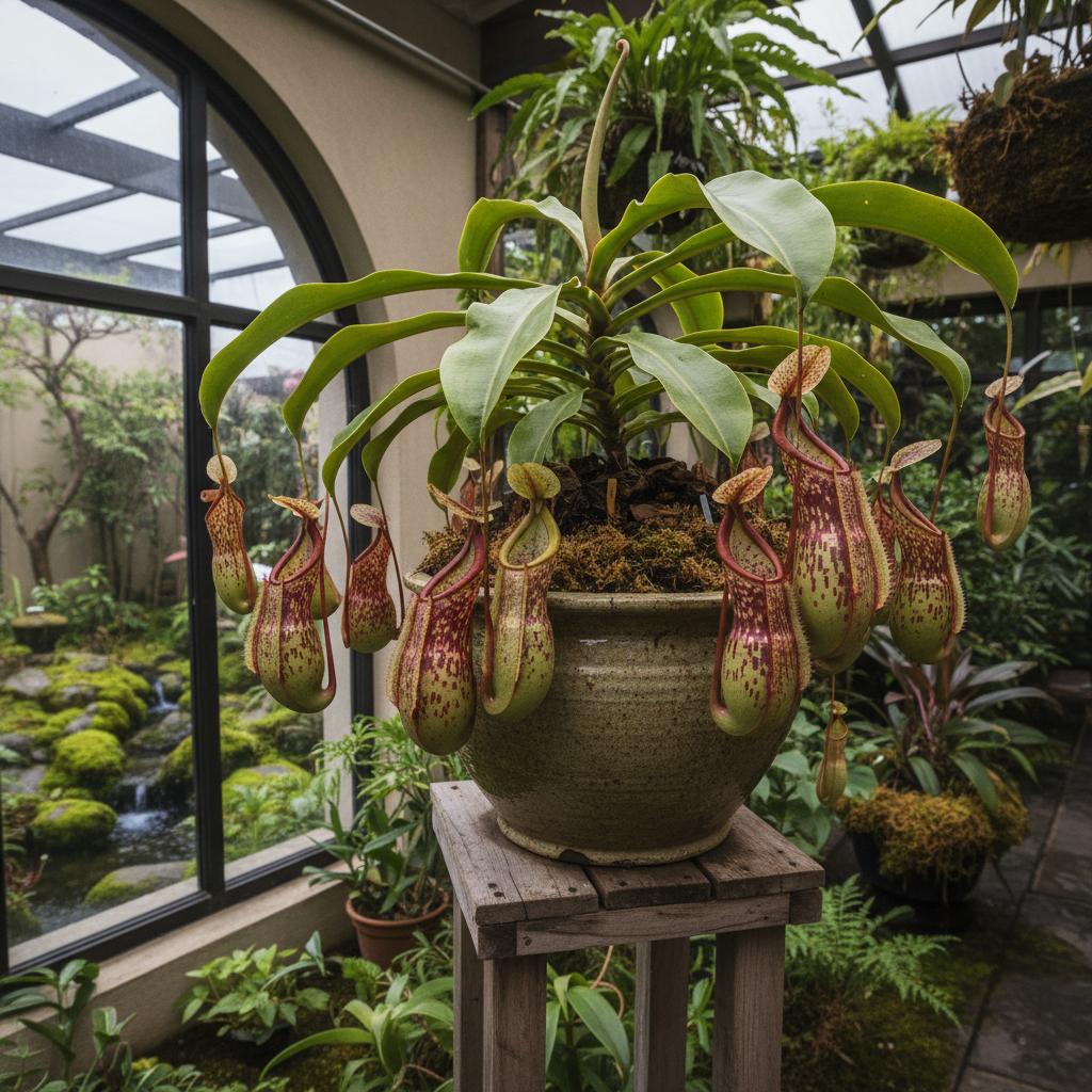 Gaya-Kannenpflanze (Nepenthes × St. Gaya)