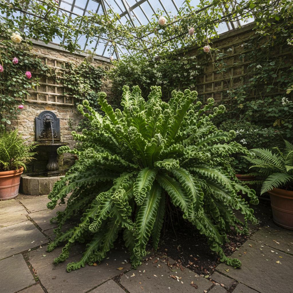 Jesterkrone-Farn (Nephrolepis 'Jesters Crown Fern')