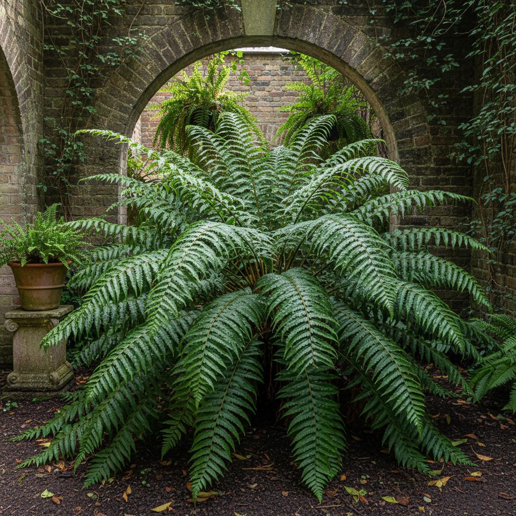 Stumpfblättriger Schwertfarn (Nephrolepis obtusiloba)