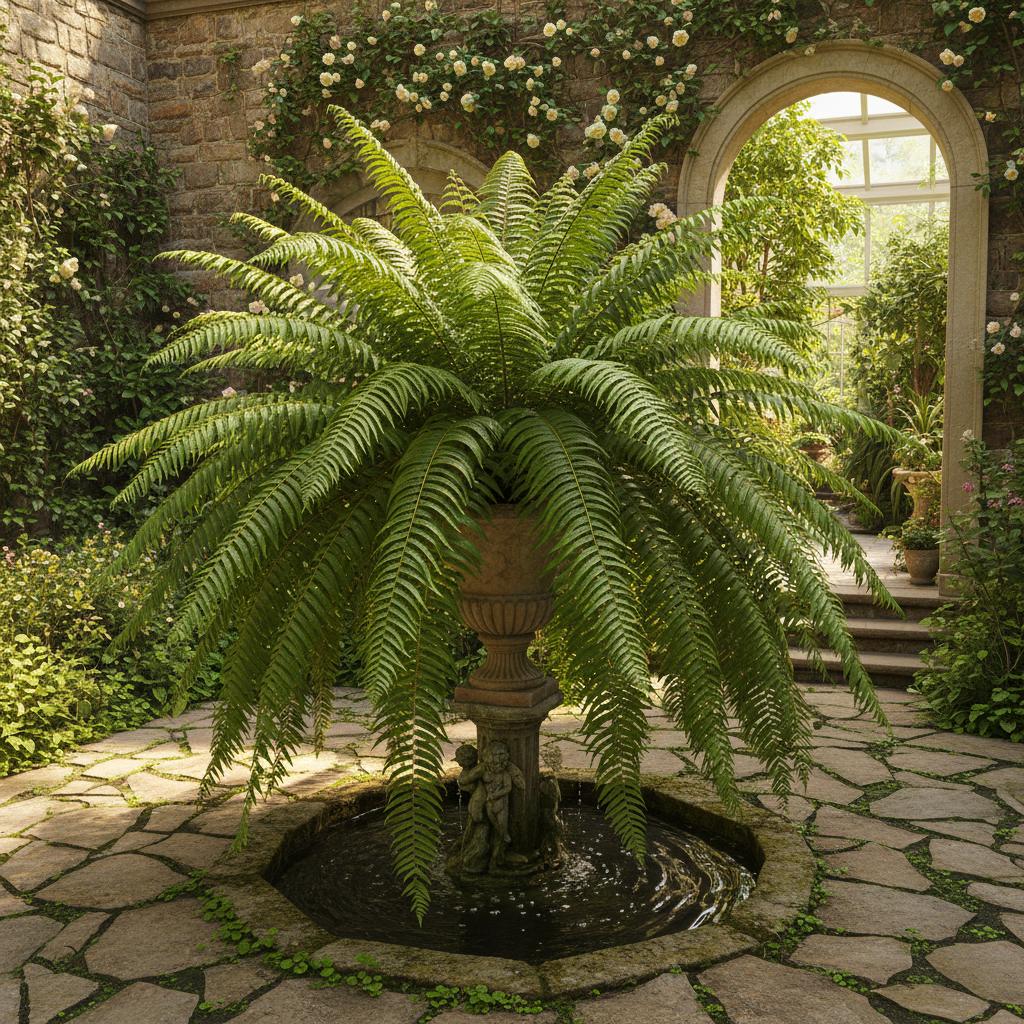 Großer Nierenfarn (Nephrolepis biserrata)