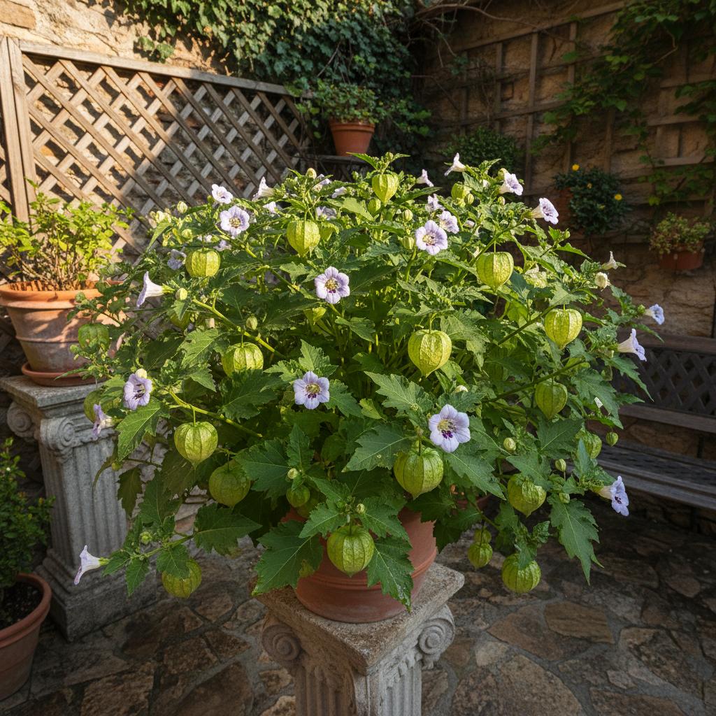Apfel von Peru (Nicandra physalodes)