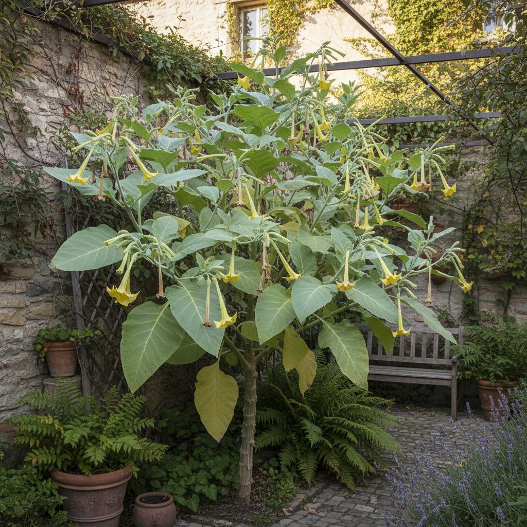 アオバタバコ (Nicotiana glauca)