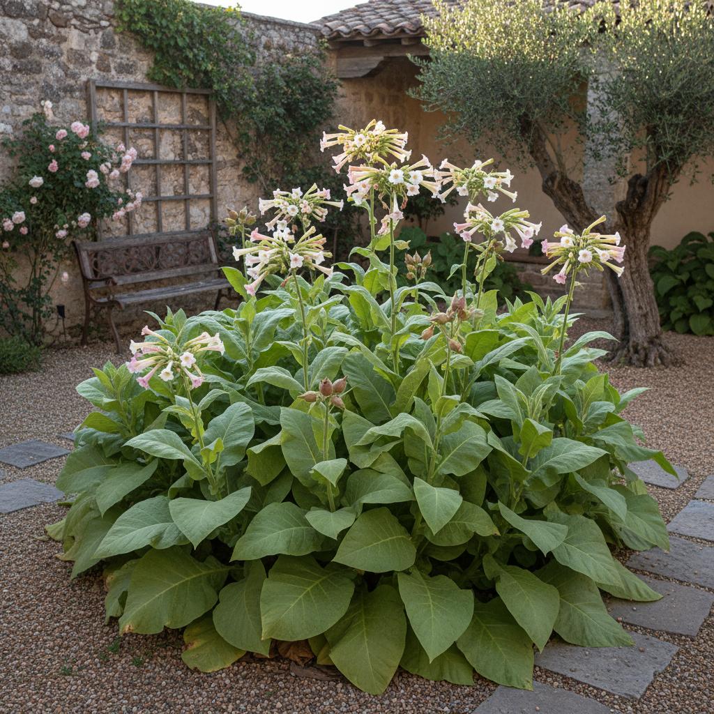 Tabakpflanze (Nicotiana tabacum)