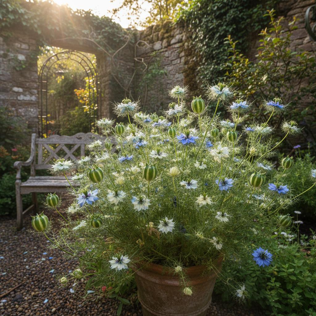 Gewöhnliche Nigelle (Nigella damascena)