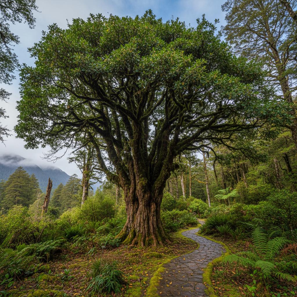 Chileische Rote Buche (Coigüe) (Nothofagus nitida)