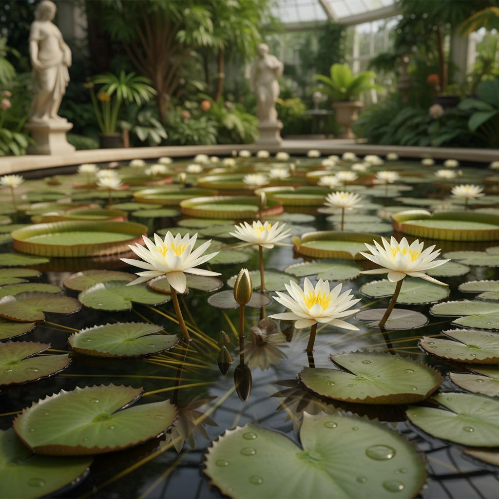 Große Seerose (Nymphaea ampla)