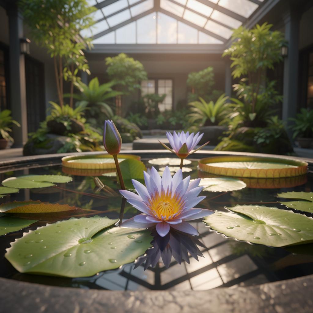 Indische Seerose (Nymphaea nouchali)