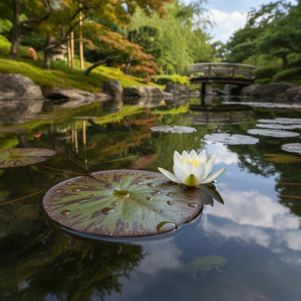 Zwergseerose (Nymphaea tetragona)