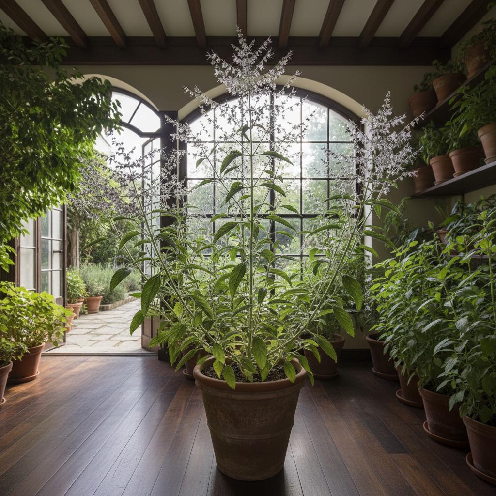 Filamentbasilikum (Ocimum filamentosum)