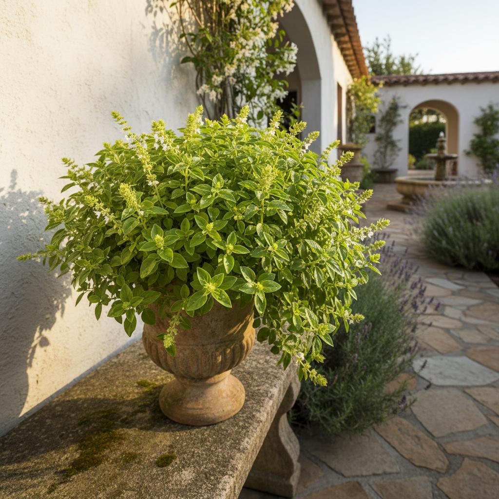 ミニバジル（コバジル） (Ocimum minimum)