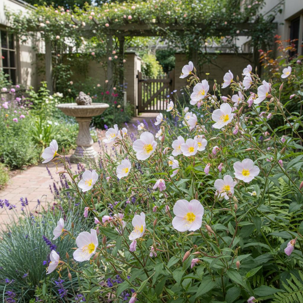 Pracht-Nachtkerze (Oenothera speciosa)