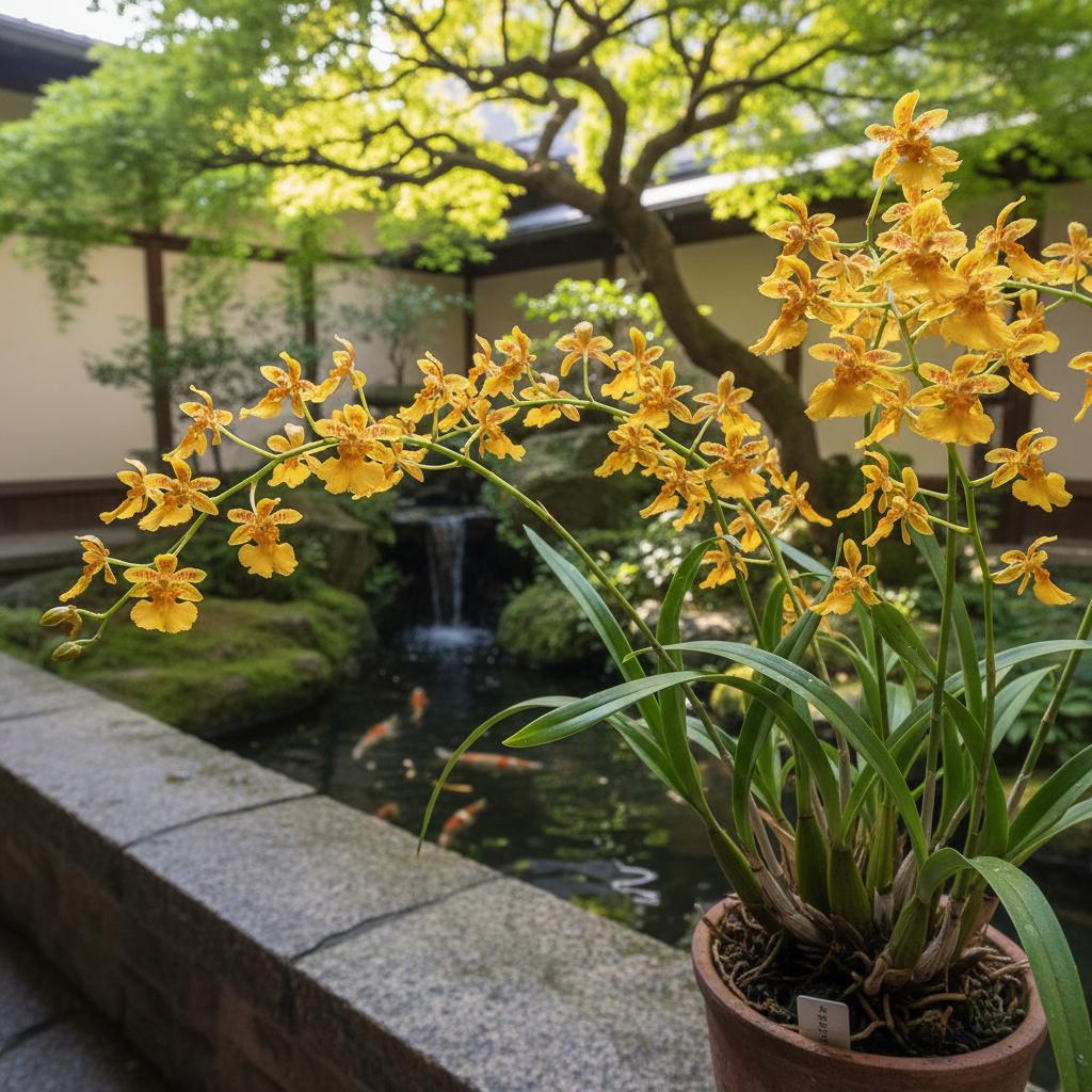 Tanzende Mädchen Orchidee (Oncidium)