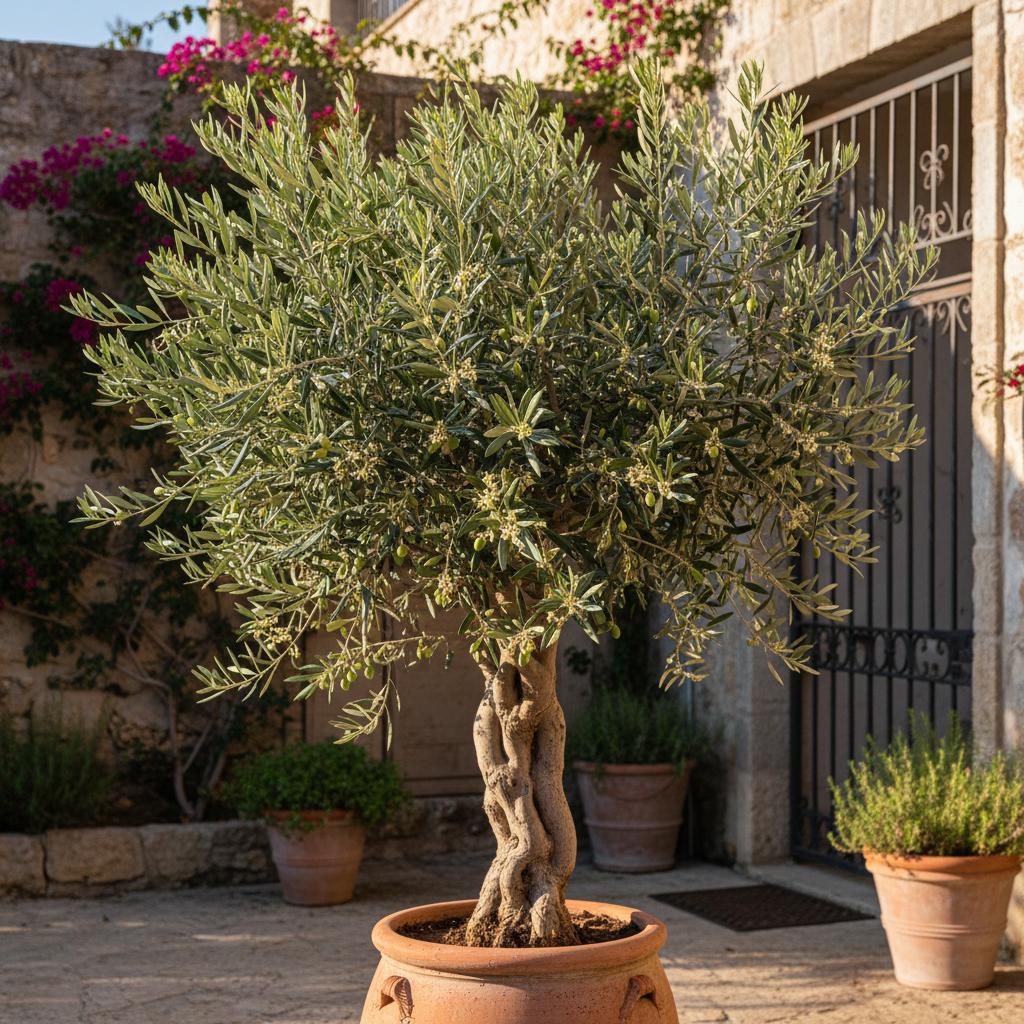 Geschlechtstrennender Wildölbaum (Olea dioica)