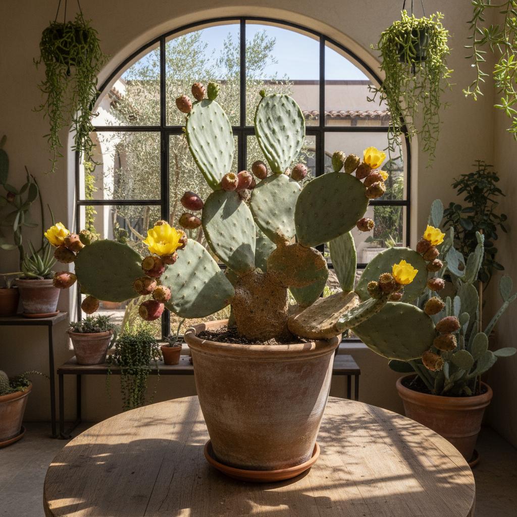 Stachelose Opuntie (Opuntia cacanapa Ellisiana)