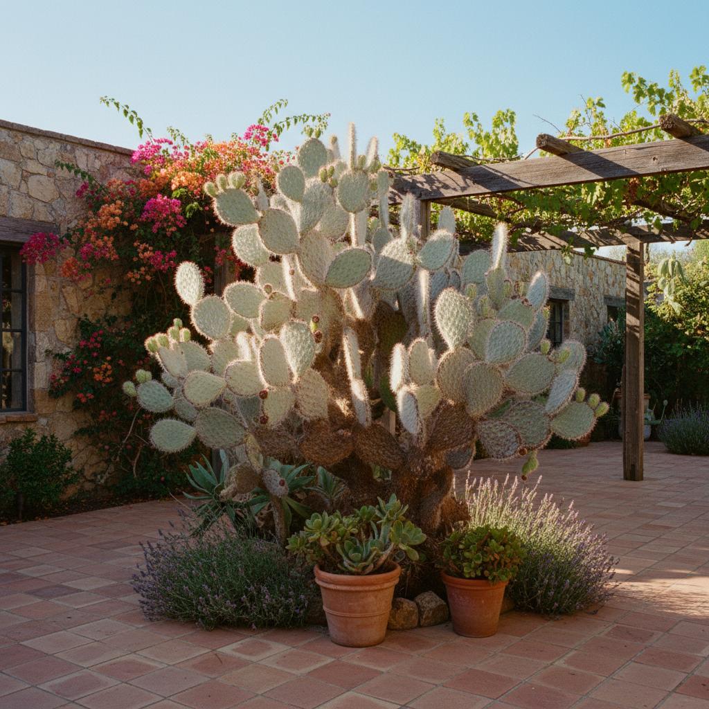 Gosselins Opuntie (Violetter Feigenkaktus) (Opuntia gosseliniana)