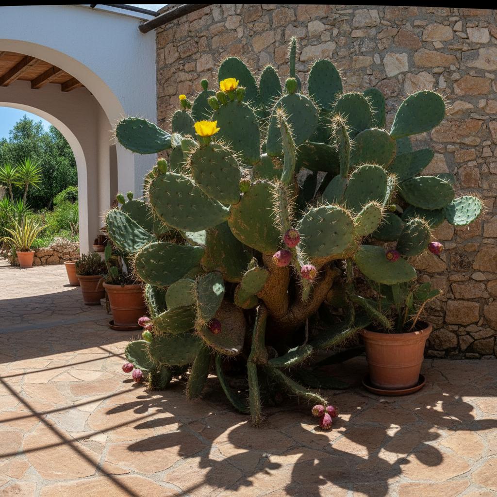 Einblättrige Opuntie (Opuntia monacantha)