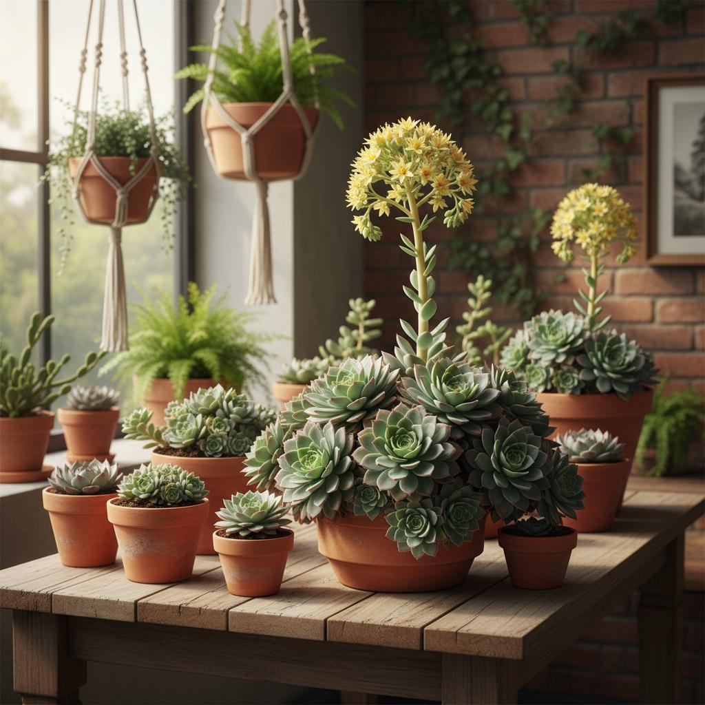 Iwarenge-Orostachys (Orostachys iwarenge)