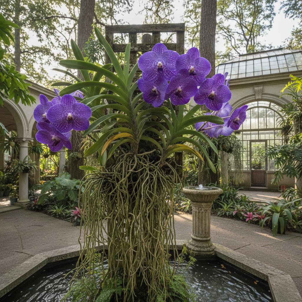 Vanda-Orchidee (Vanda orchidacea)