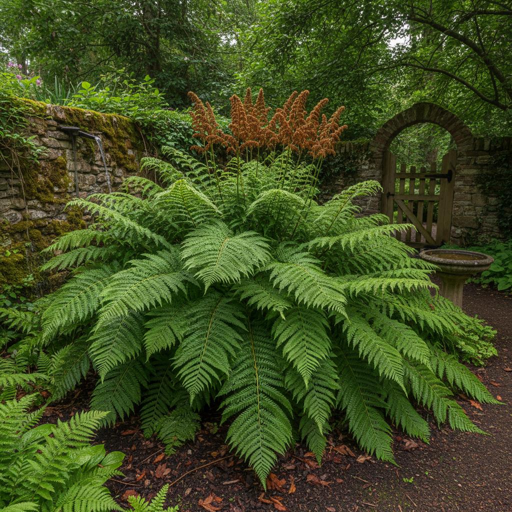オオボウシダ (Osmunda regalis)
