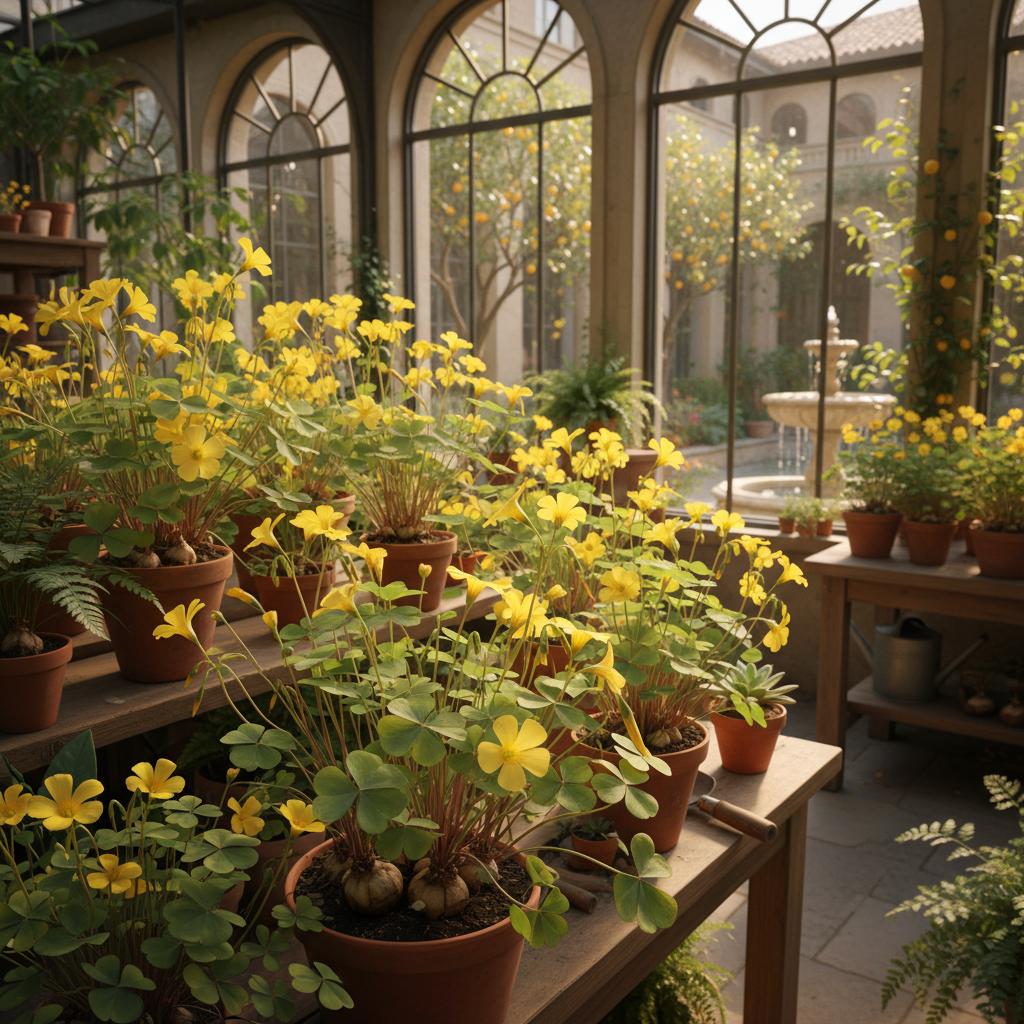 Sauerklee (Fußklee) (Oxalis pes-caprae)