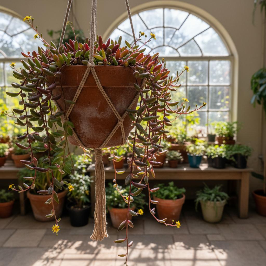 Rubykette (Othonna capensis 'Ruby Necklace')