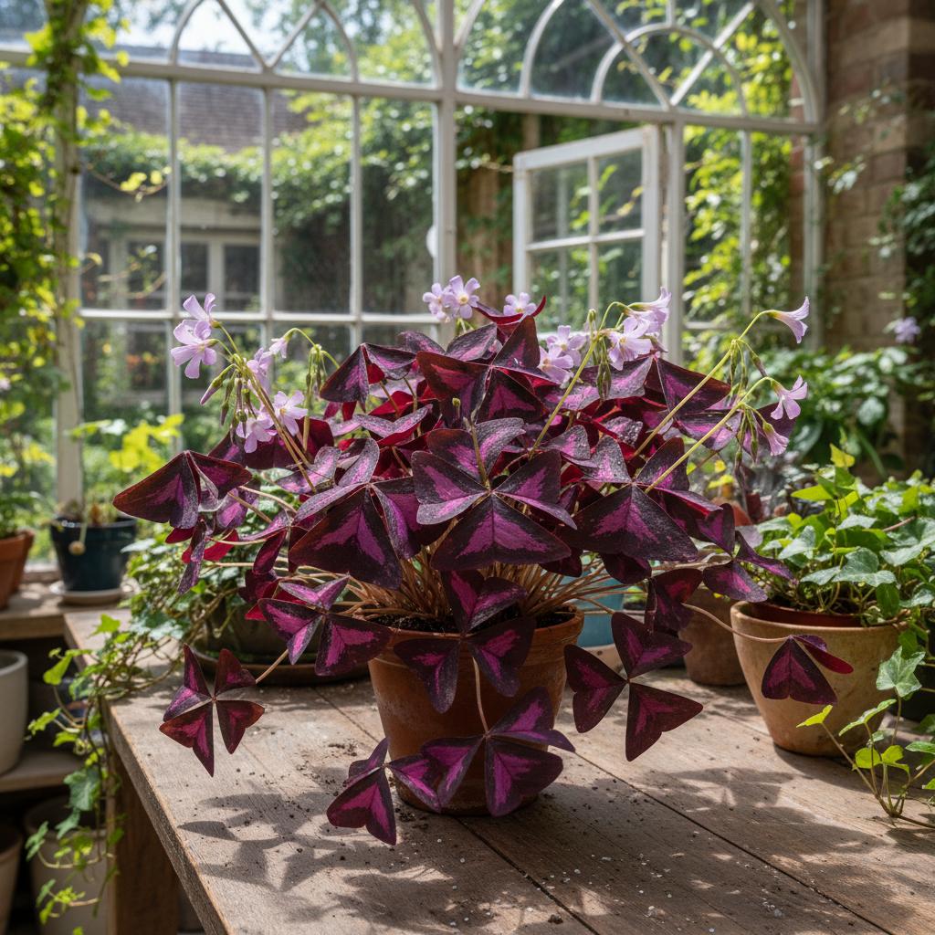 Purpur-Sauerklee 'Plum Crazy' (Oxalis 'Plum Crazy')