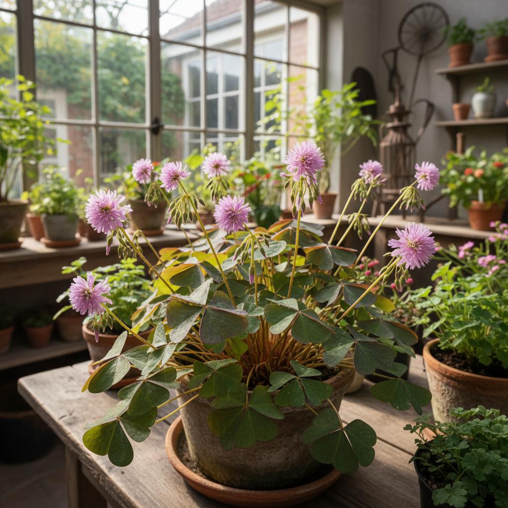 Breitblättriger Sauerklee (Oxalis latifolia)