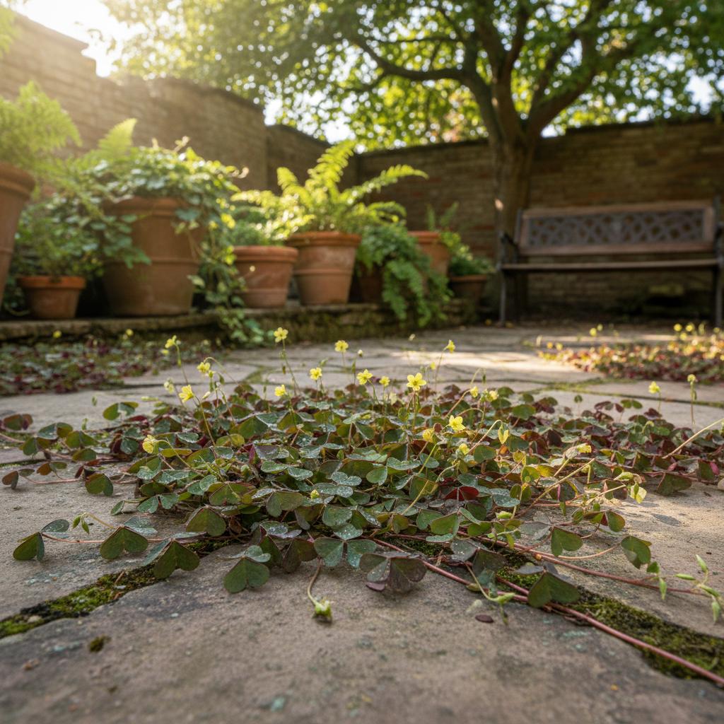 Kriechender Sauerklee (Oxalis corniculata)