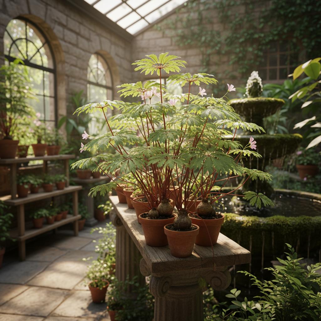 Palmenblättriger Sauerklee (Oxalis palmifrons)