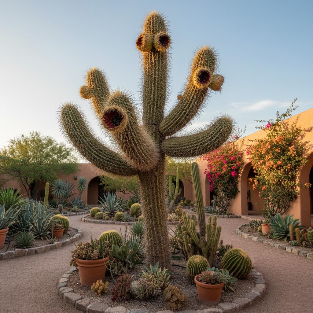 Cactus delle tribù aborigene (Pachycereus a pettini) (Pachycereus pecten-aboriginum)