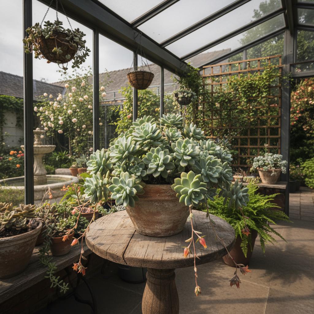 Pachyphytum di Hooker (Pachyphytum hookeri)