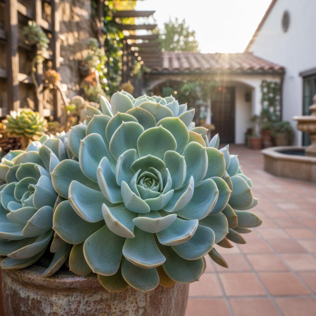 Pachyphytum 'Nebbia Azzurra' (Pachyphytum 'Blue Haze')