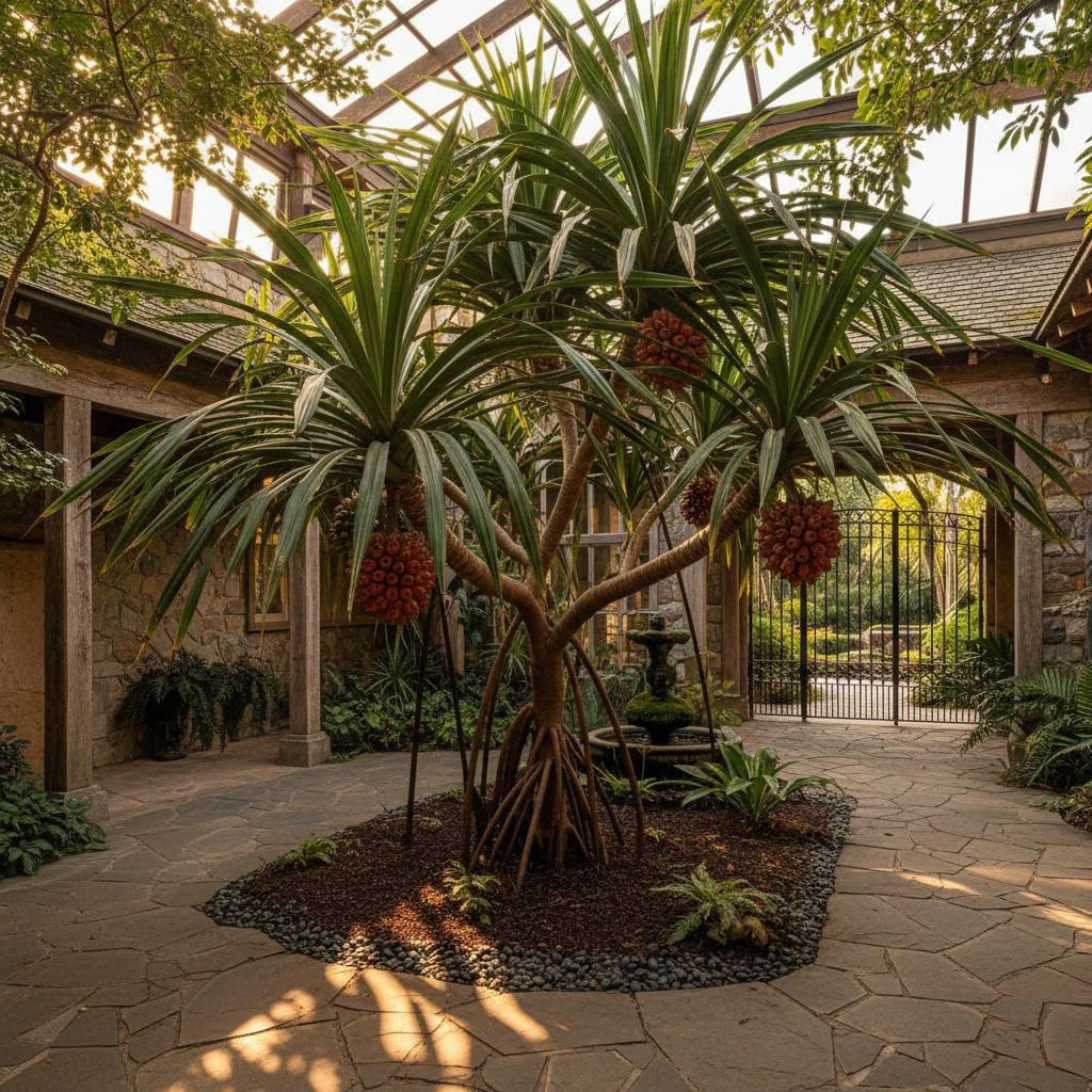 Pandano utile (Pino a vite) (Pandanus utilis)